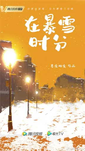 During the Snowstorm poster