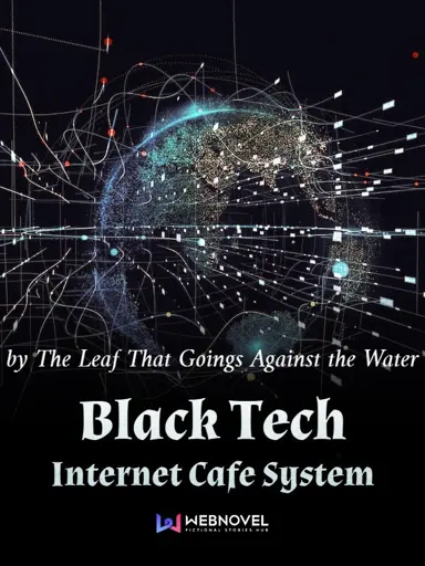 Black Tech Internet Cafe System poster